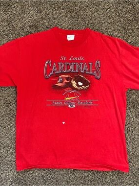 VTG 2005 ST.LOUIS CARDINALS MLB BASEBALL GRAPHIC SHIRT